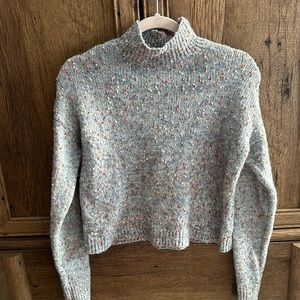 Speckled Light Blue Sweater